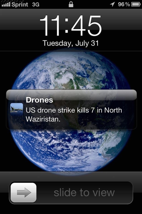 Drone-Strike-Alert