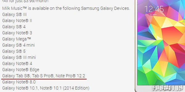 Samsung Galaxy Tab S Pro