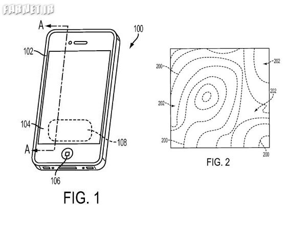 Apple-files-for-a-patent-on-a-touchscreen-fingerprint-scanner 01
