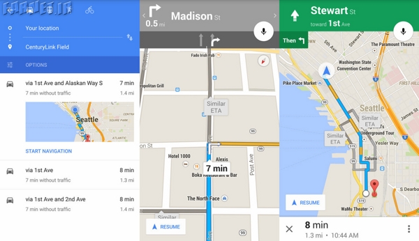 google-maps-navigation-car-screens