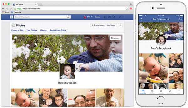 Facebook lets Parents organize the baby photos with new Scrapbook22