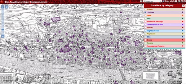 Interactive Map of Shakespeare's London 02