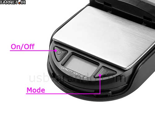 USB Optical Mouse with Pocket Digital Scale 2