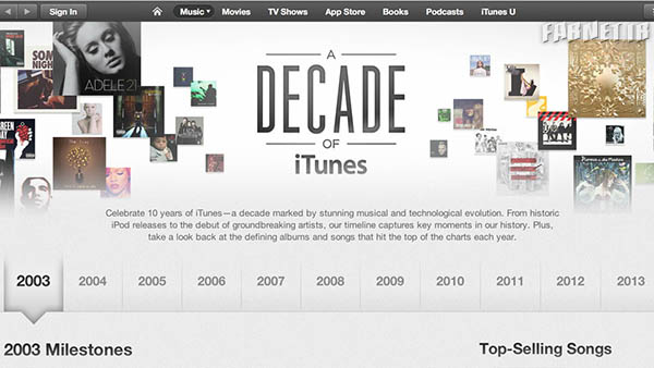 iTunes-Decade