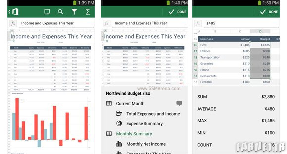 Microsoft-Excel-for-android