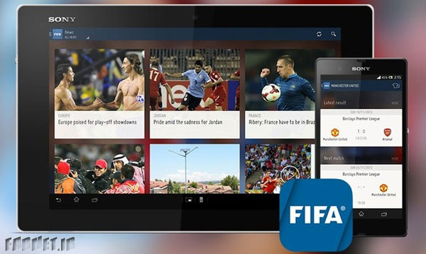 FIFA official apps for iOS and Android