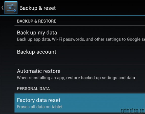 android-factory-data-reset