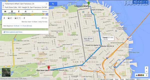 google-maps-sf-transit-options