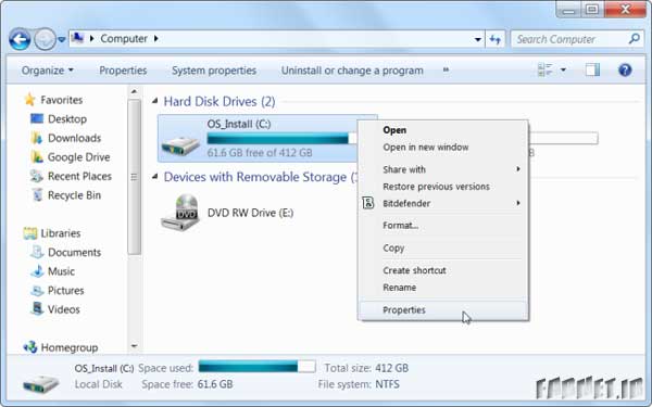 Free Up Hard Disk Space On Windows 08