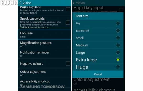 Font-Size--in-Galaxy-S5