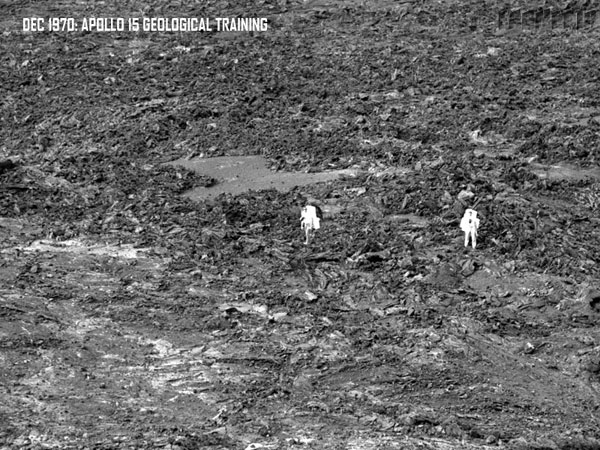 RARE NASA Photos of Apollo Astronauts Training in Hawaii 05