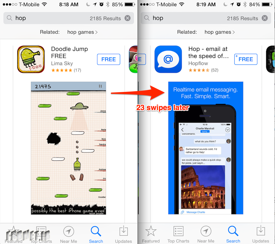 app store search