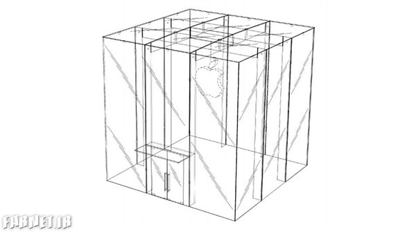 Apple-Transparent-Cube-Store-Design-Patent