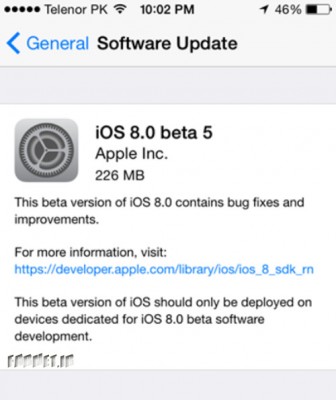 Apple-releases-iOS-8-beta-5-for-developers