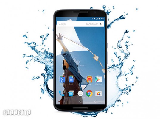 Nexus 6 is water resistant