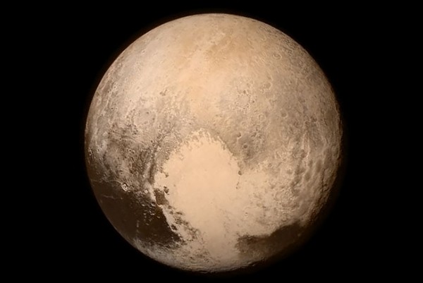 NASA releases the final color image of Pluto taken before the flyby