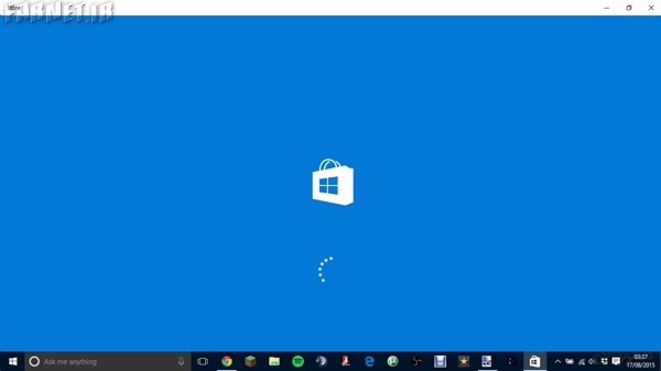 windows store does not load