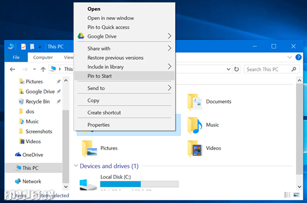 How to Pin Folders, Websites, Settings, Notes, and More to the Start Menu on Windows 10 (1)