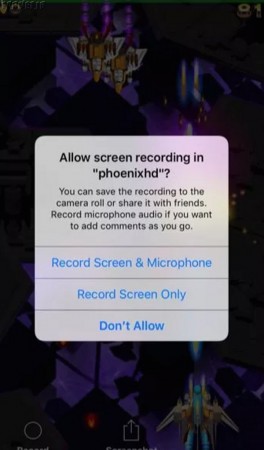 iphone gameplay record
