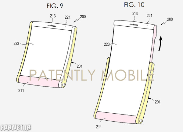 samsung roll out patent