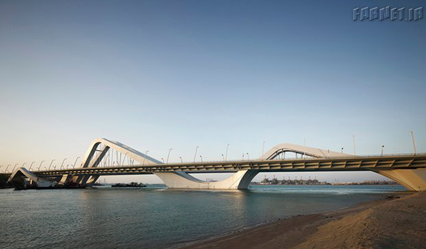 پل شیخ زائد در ابوظبی