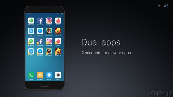 MIUI 8 Dual Apps