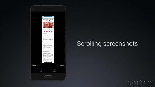 MIUI 8 Scroll Screen