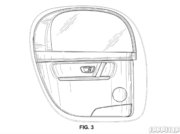 google self driving car door patent