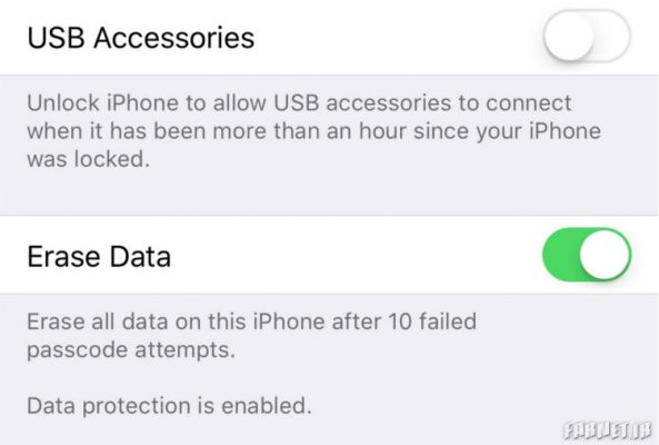ویژگی امنیتی iOS 11.4.1
