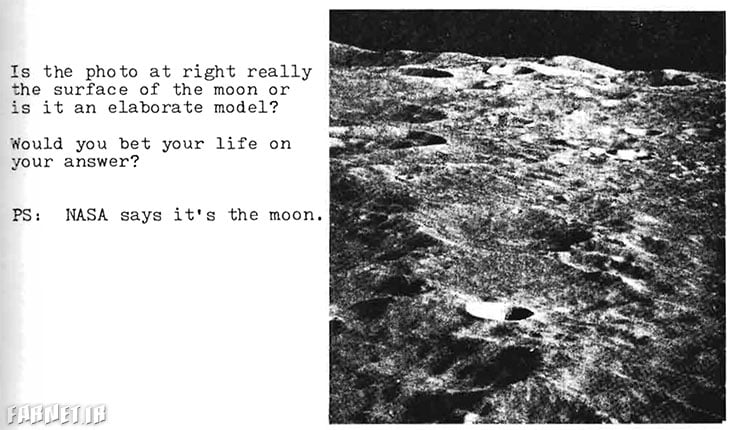 تقلبی بودن فرود روی ماه