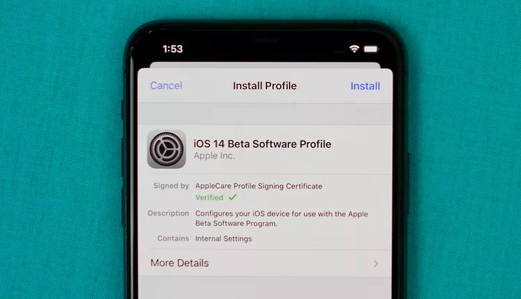 اولین نسخه بتا عمومی iOS 14