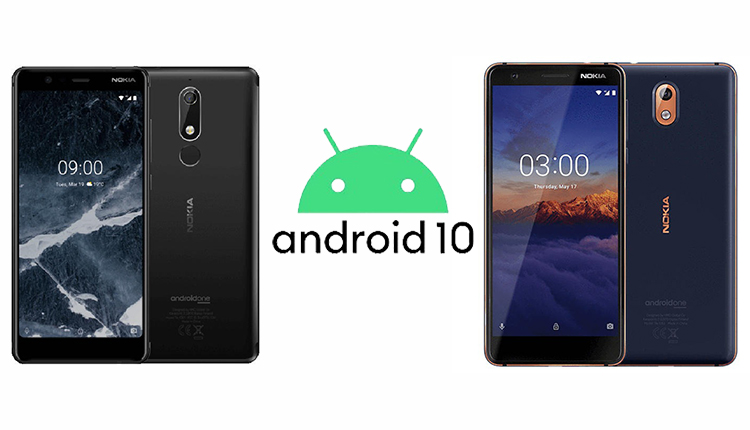 آپدیت اندروید 10 برای نوکیا 5.1 و نوکیا 3.1
