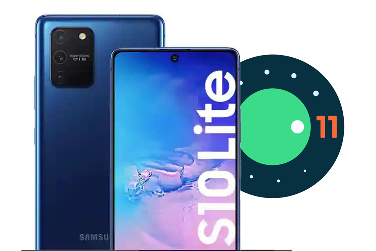 آپدیت اندروید 11 گلکسی S10 لایت