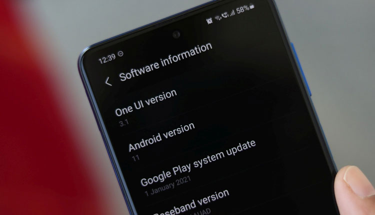 one ui 3.1