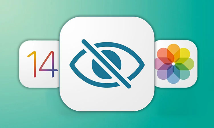 مخفی سازی فیلم و عکس در آیفون iOS 14