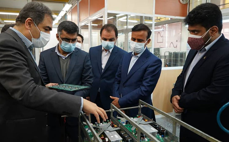 بازدید مدیرعامل ایرانسل از شرکت نیان الکترونیک