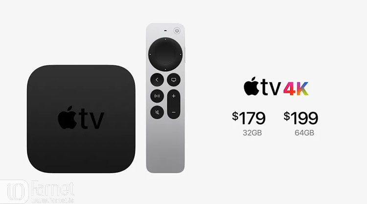 قیمت نسل جدید Apple TV 4K