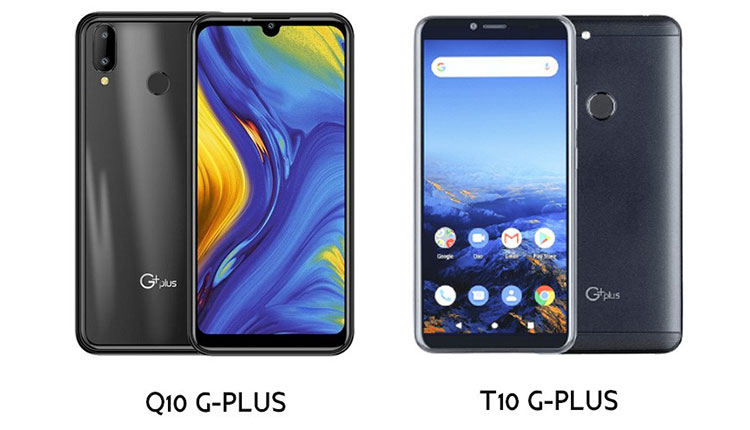 خرید گوشی جی پلاس q10 و جی پلاس t10