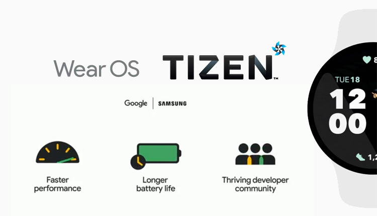 ترکیب Wear OS و تایزن