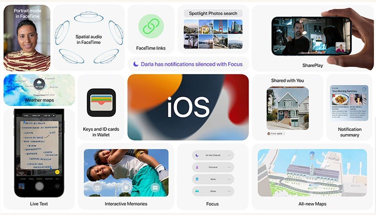 آپدیت iOS 15