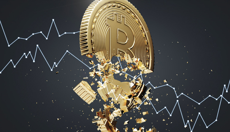 سقوط ارزش بیت کوین
