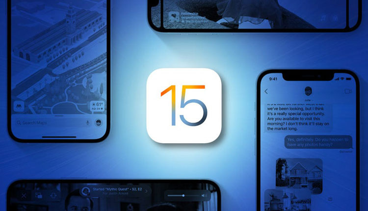 آپدیت iOS 15 اپل