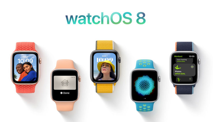 آپدیت WatchOS 8